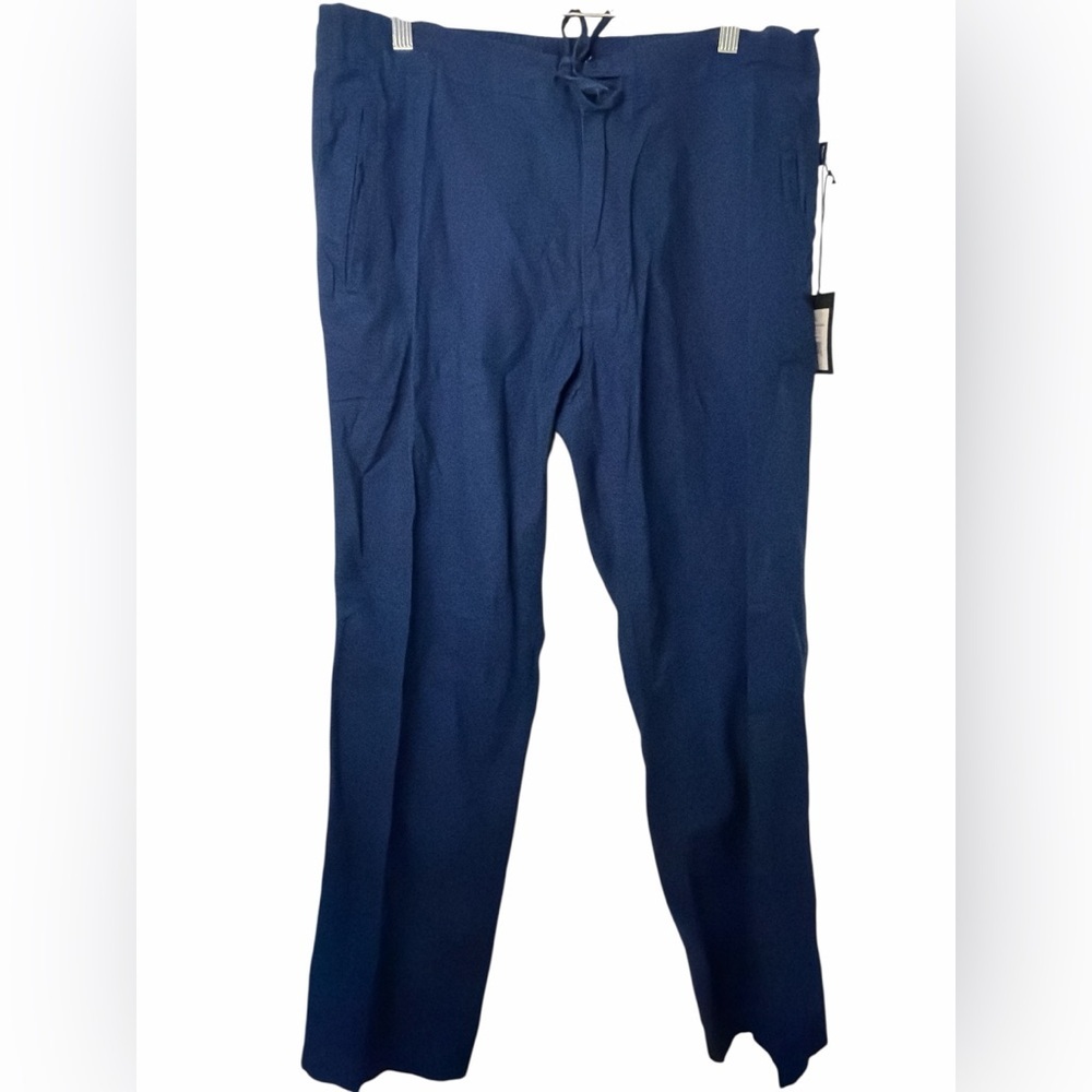 Onia Deep Navy Blue Collin Drawstring Linen Pants Men's NWT